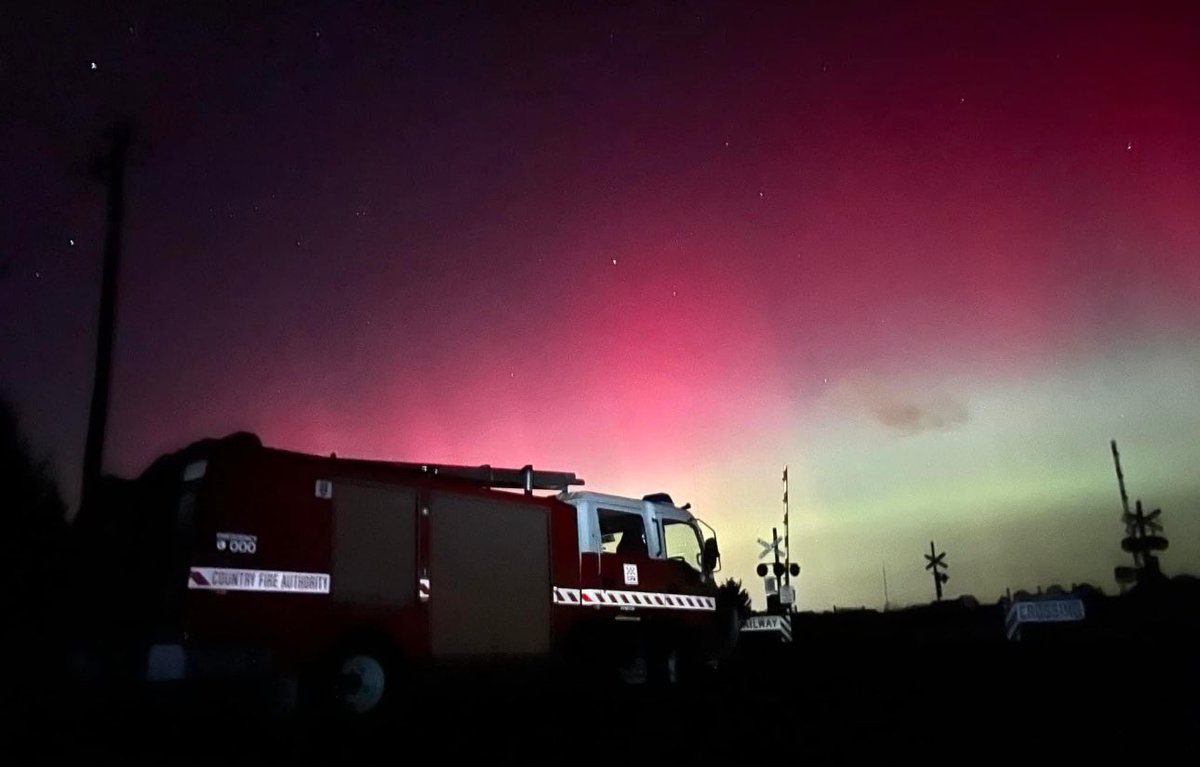 Pics by our @CFA_Updates Brigade member Nic Hanna in #Kyneton last night. Central VIC has t’riffic starry skies - this was certainly next level! @3AW693 @9NewsMelb @theage