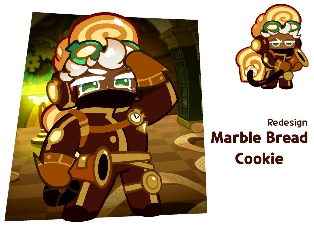 I told yall marble bread would be coming soon #cookierun