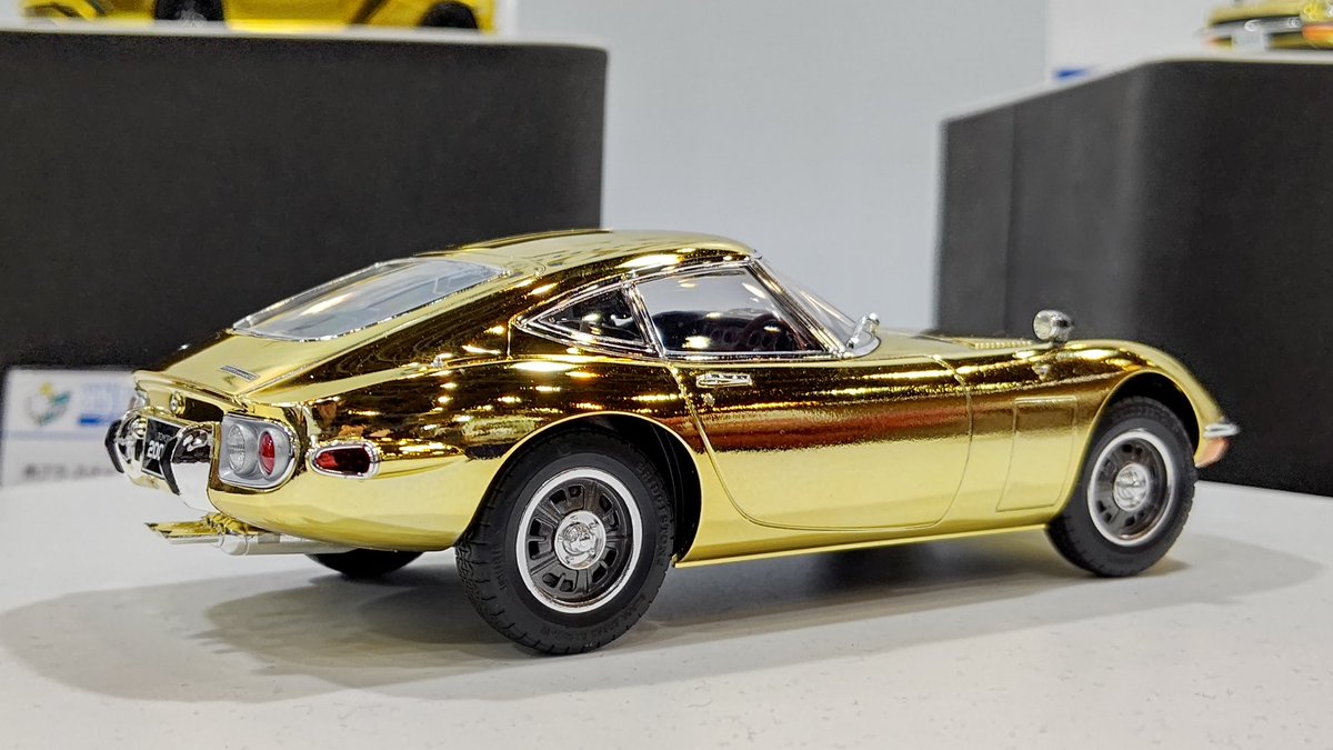 7月発売予定のヤマダ電機さまオリジナル 1/24 モデルカー トヨタ2000GT