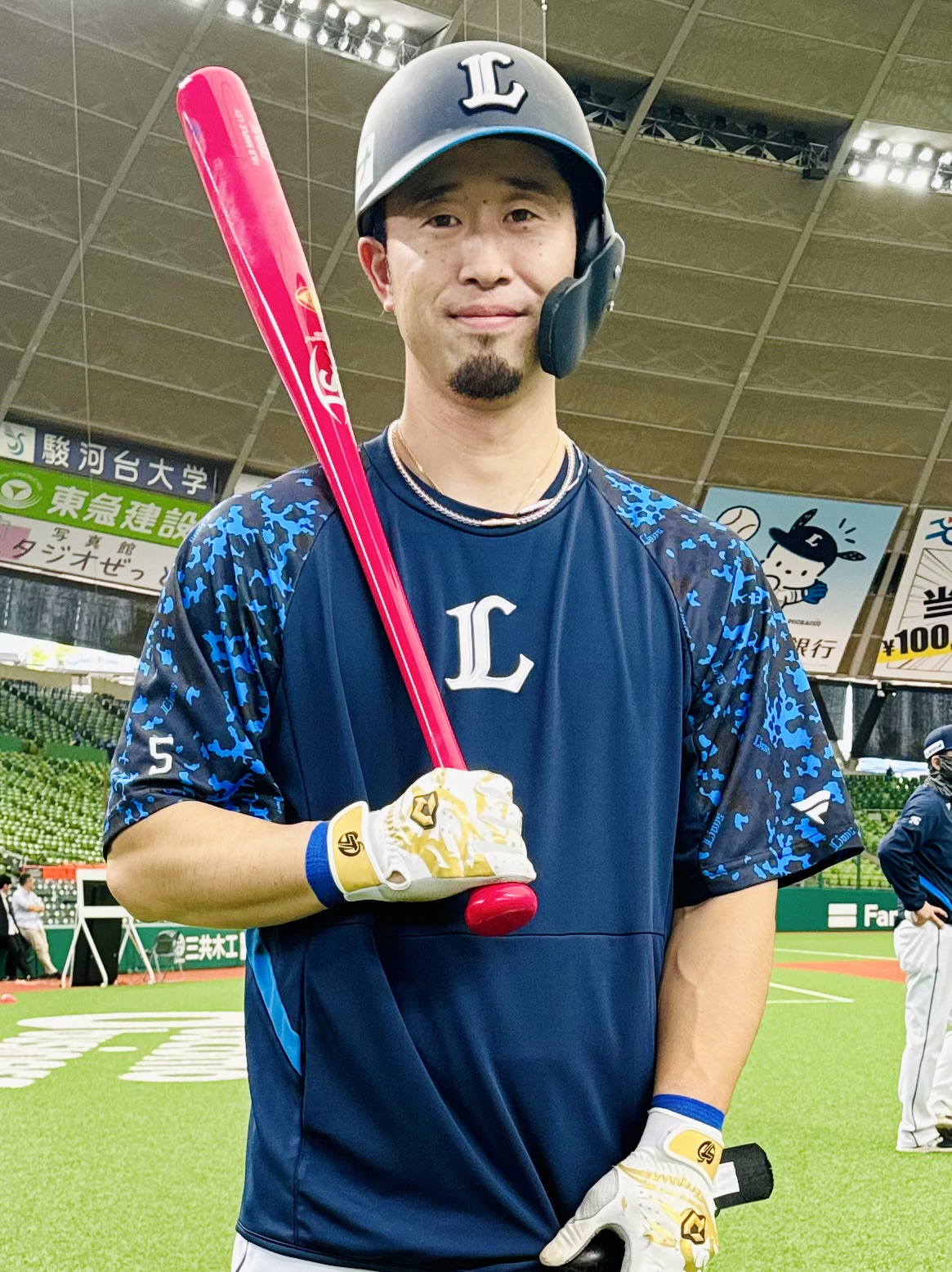 埼玉西武ライオンズ 外崎修汰選手 実使用グラブ プロ支給品 証明有 実