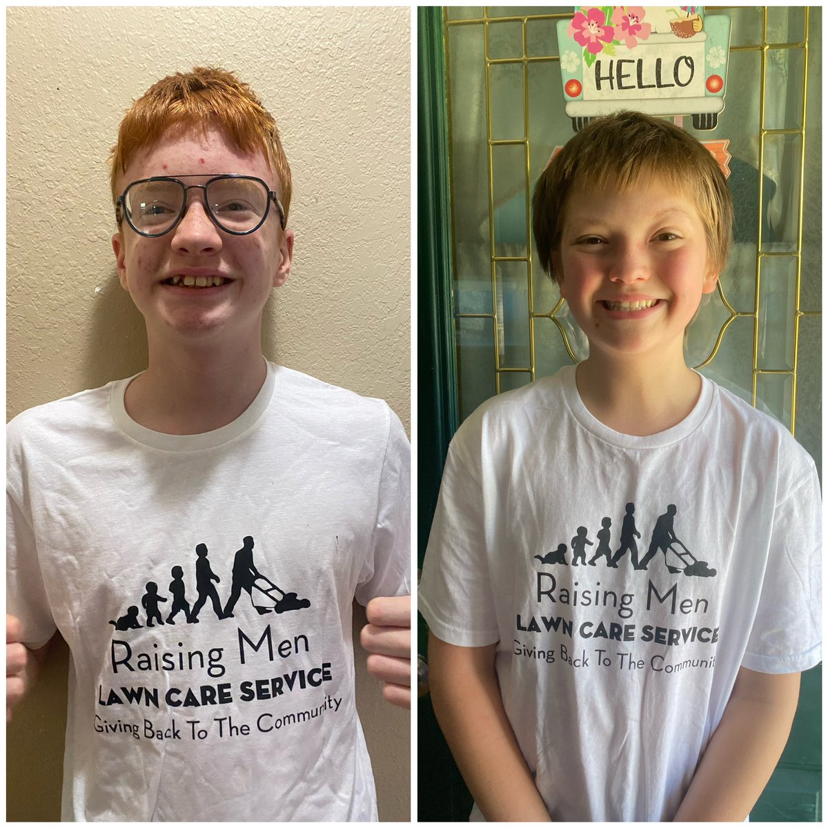 Harley & Drayden of Tuscumbia,AL who recently signed up for our 50-yard challenge received their starter pack in the mail which included their Raising Men shirts, safety glasses, and ear protection. They are now fully equipped and ready to take on the challenge ! Do you have any…