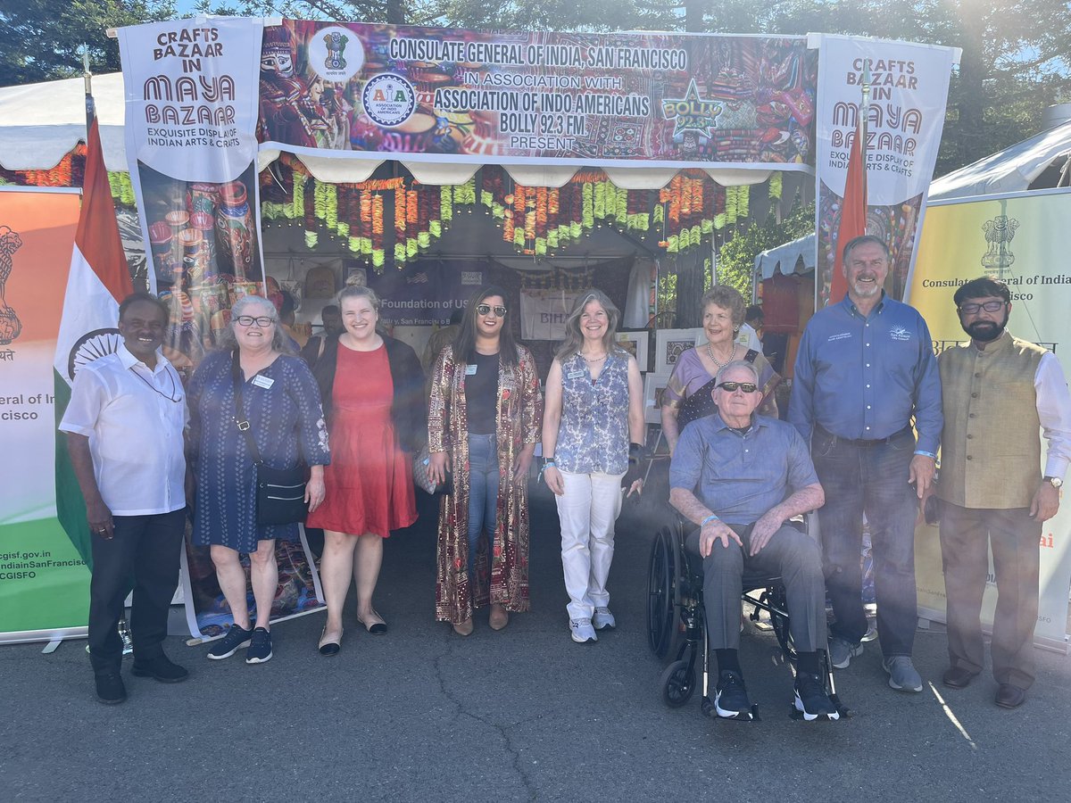 #TeamLiz had a wonderful time attending Association of Indo Americans Maya Bazaar Festival. This event brought leaders together from all over the Tri-Valley to celebrate! @AIA_Events