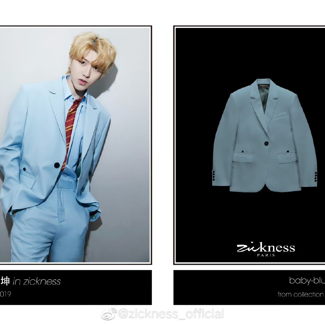 Cai Xukun wore a SS20 sky blue single-button suit, with floating light particles embellished with golden hair, looking pure and beautiful like a dream back to the first time saw he .

Fashion A-List
KUN’s Fashion Moments
#CaiXukun
#KUNsFashionMoments
@CXK_official