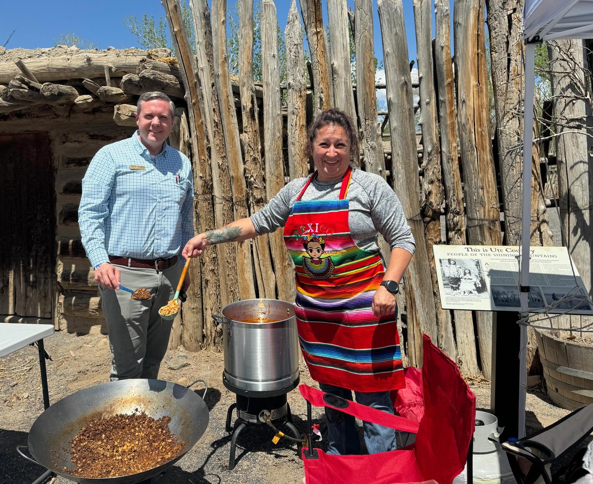 Joined the Delta County GOP for its Matanza last Saturday. My campaign was a proud sponsor and was grateful to have Arryha paired with me; she made the best traditional Mexican pozole as well as chorizo and potatoes. #CO03 #worldsbestpozole