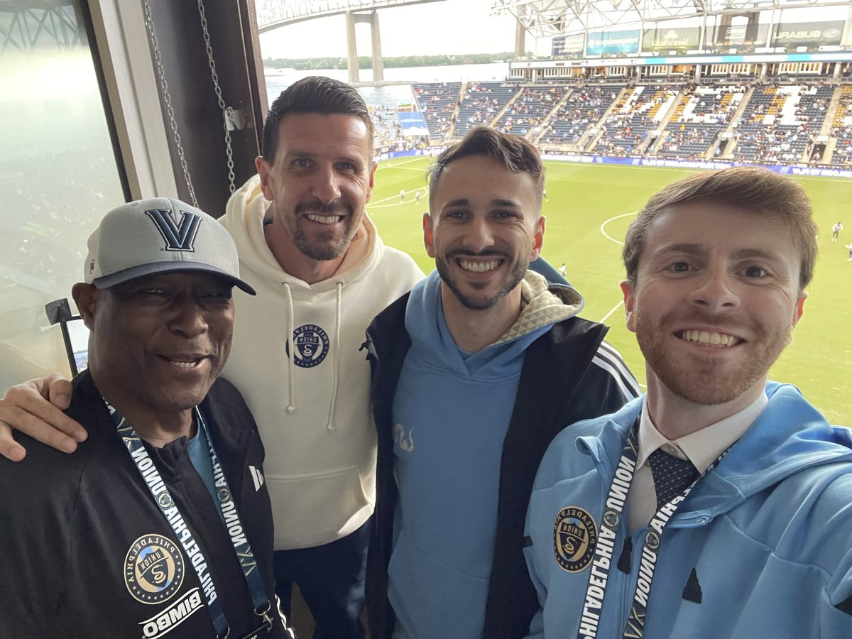 Ray Dunne (@raydunne975) on Twitter photo Filling in for <a href="/DaveLenoTV/">Dave Leno</a> means taking the obligatory broadcast booth selfie!
It’s <a href="/PhilaUnion/">Philadelphia Union</a>-<a href="/OrlandoCitySC/">Orlando City SC</a> this evening on <a href="/975TheFanatic/">97.5 The Fanatic</a> at 7:30pm.
Excited to join <a href="/SebastienLeToux/">Sebastien LeToux</a> on the call for the evening. #DOOP Filling in for <a href="/DaveLenoTV/">Dave Leno</a> means taking the obligatory broadcast booth selfie!
It’s <a href="/PhilaUnion/">Philadelphia Union</a>-<a href="/OrlandoCitySC/">Orlando City SC</a> this evening on <a href="/975TheFanatic/">97.5 The Fanatic</a> at 7:30pm.
Excited to join <a href="/SebastienLeToux/">Sebastien LeToux</a> on the call for the evening. #DOOP