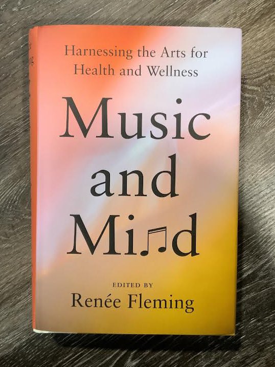 The great @ReneeFleming is not only one of the world’s greatest musicians and ambassadors, but she can now add author to her list of “slays”. 😊 She drops profound wisdom in her new book, Music and Mind. Check this out when you get a minute.