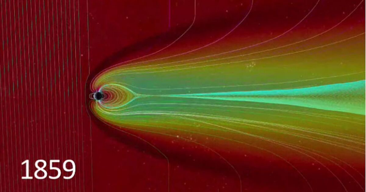 El Evento Carrington, ocurrido en 1859, fue la tormenta solar más poderosa de todos los tiempos. Causó auroras visibles hasta el ecuador y daños en redes telegráficas. Similar al evento de estos días, con un nivel de alerta G5, podría desencadenar apagones generalizados y dañar