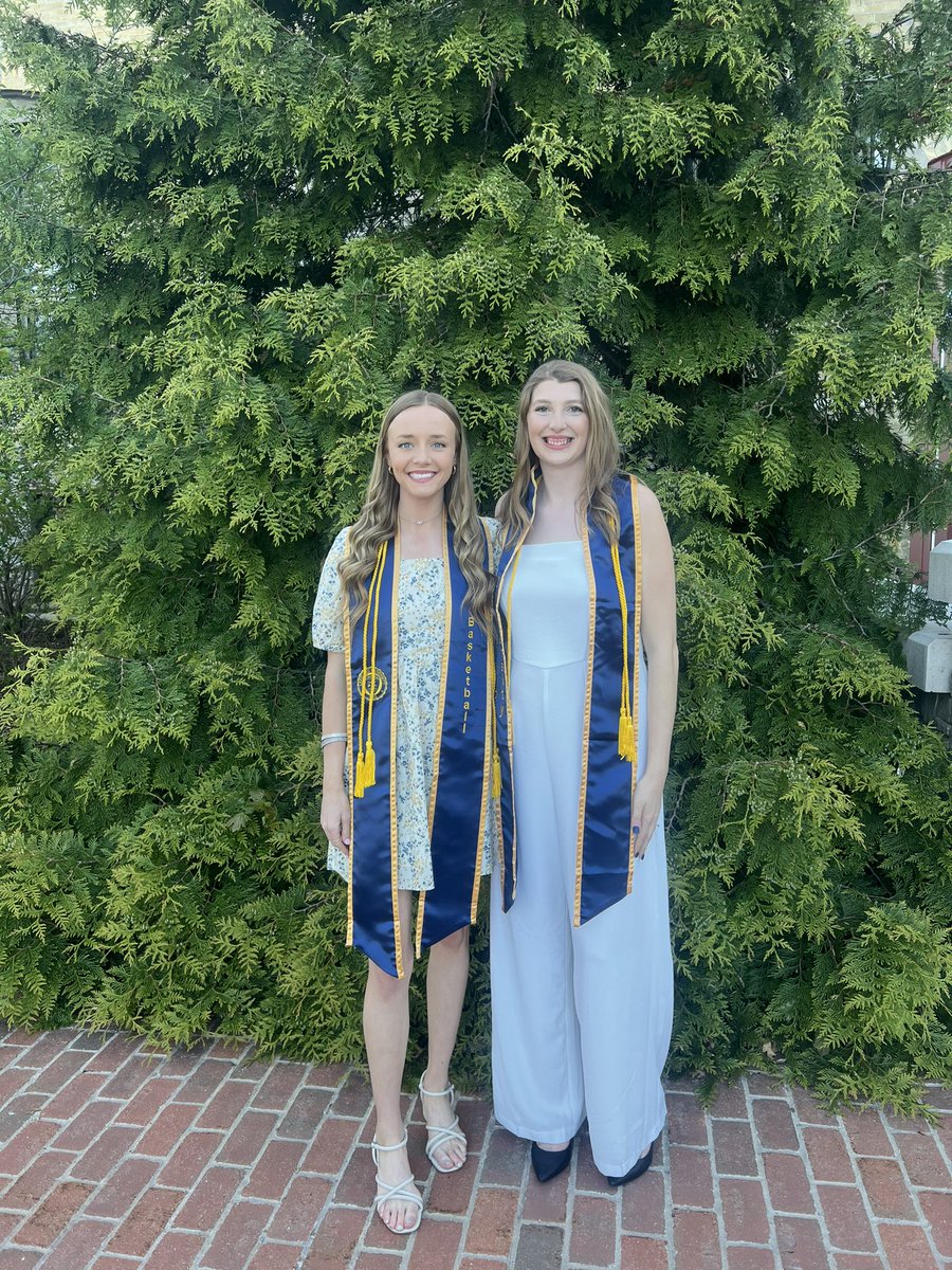 Congratulations to our 2024 graduates, Sadie Conway and Kerstin Sauerbrei!! We are SO proud of all you two have accomplished during your time here at Lakeland!! Go out and continue to do great things🎓🐠!!