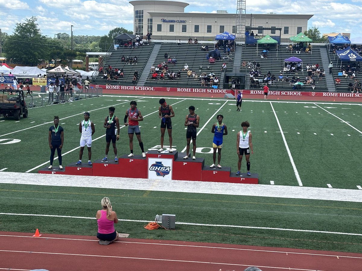 Finished my jr year as 5th in both hurdle events. And a new or of 14.61, I would like to thank my teammates and coaches for believing in me and pushing me to get here.✝️