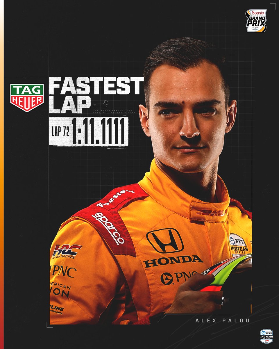 Race win ✔️
@TAGHeuer Fastest Lap ✔️

#INDYCAR // @AlexPalou
