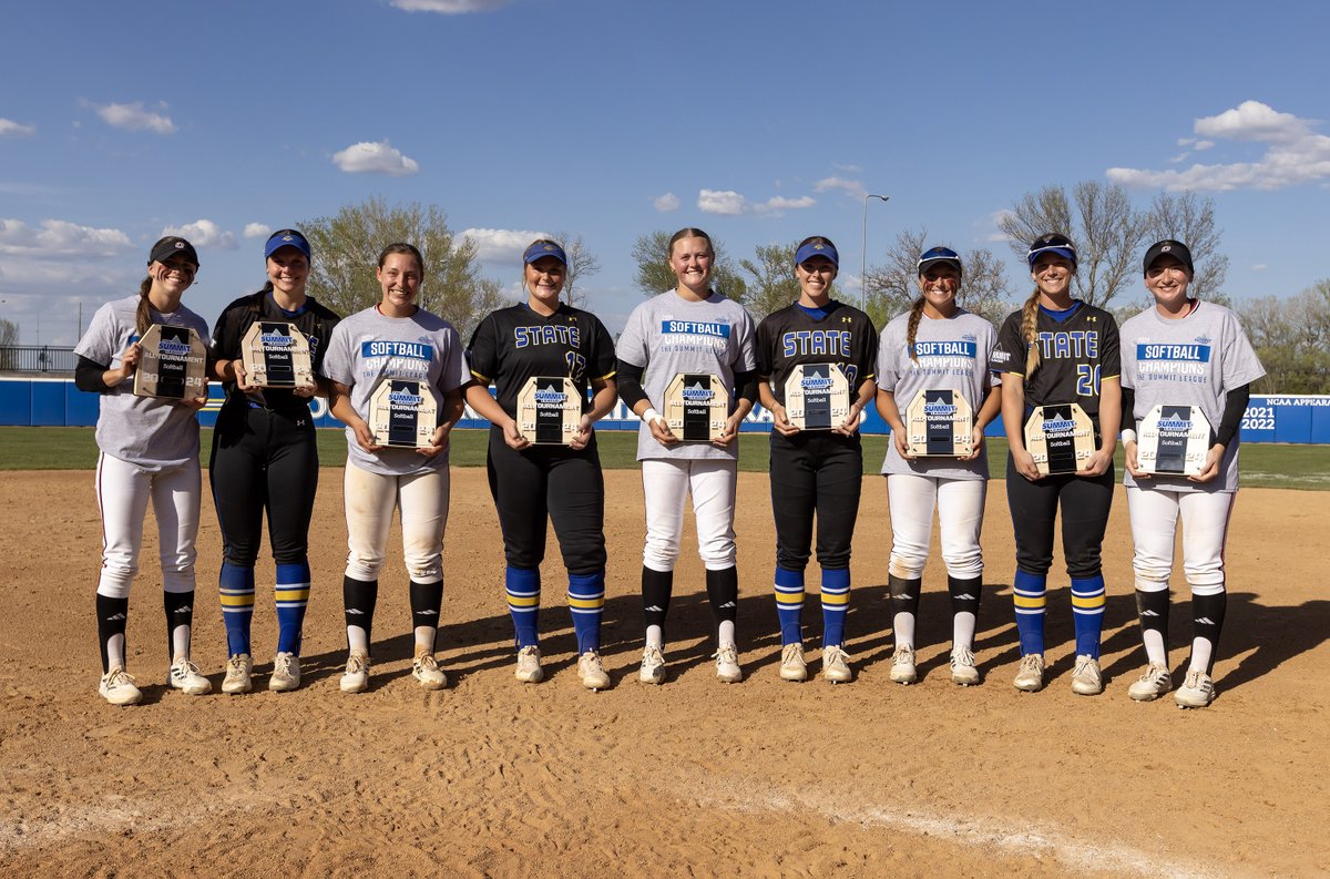 Your 2024 #SummitSB All-Tournament Team from today's championship‼️ Lindsey Culver, South Dakota State Mia Jarecki, South Dakota State Tori Kniesche, South Dakota State Emma Osmundson, South Dakota State Lynsey Tucker, Omaha Ava Rongisch, Omaha Sydney Ross, Omaha Maggie…