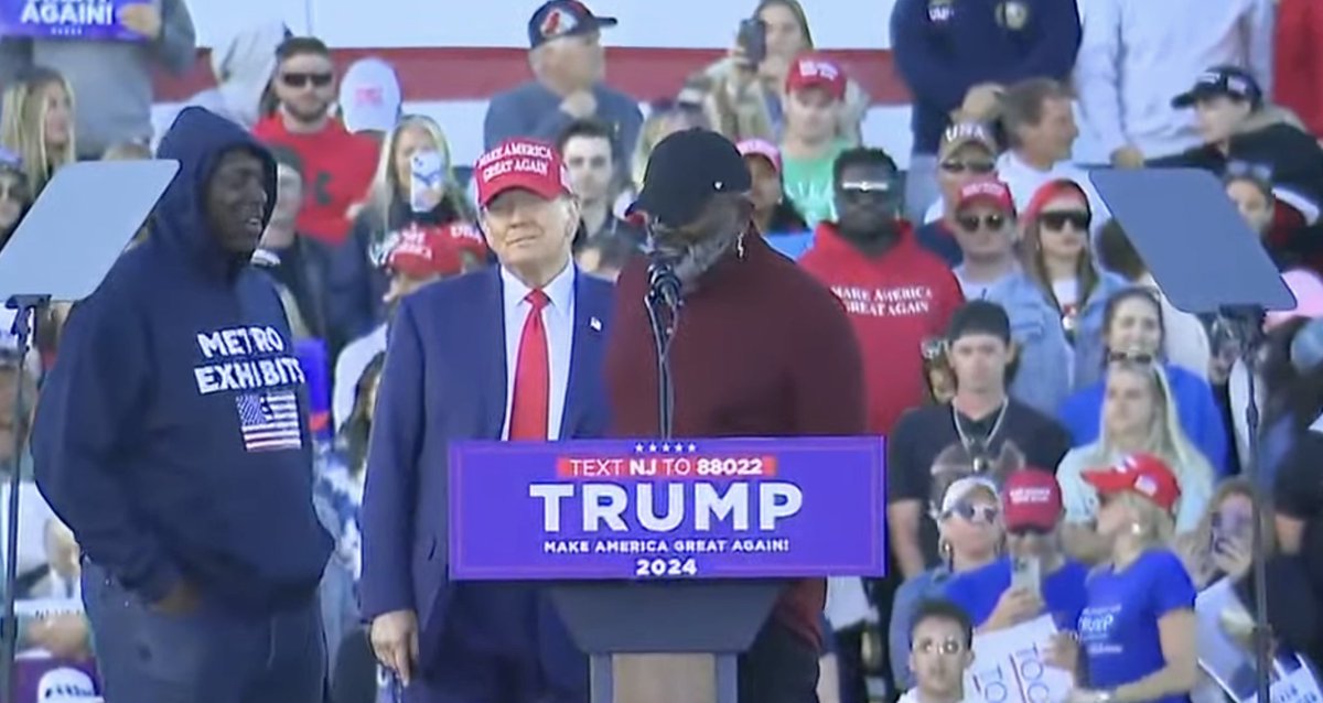 Trump is going to win the Black male vote. 'You won't have to worry about nobody in my family ever voting for a Democrat again.' The Black female vote might be lost, but the Black male vote is up for grabs!