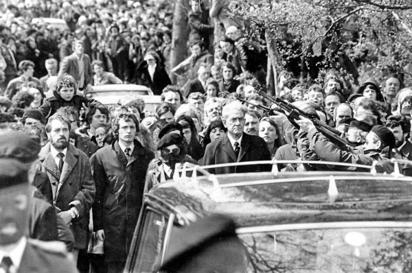 Óglach Francis Hughes, Bellaghy, Derry Óglaigh na hÉireann. Died on hunger strike in the H Blocks at Long Kesh POW Camp on 12/5/1981. Fuair sé bás ar son saoirse na hÉireann