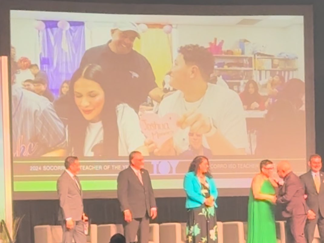 Had a great time at the SISD teacher of the year banquet. So many great educators were recognized. Thank you to my family and friends for making it a night to remember.