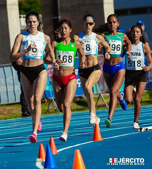 ¡Reconocemos el esfuerzo y dedicación de nuestra compañera! Felicitamos a la Soldado Alma Delia Cortés García quien obtuvo el 1/o. lugar en atletismo, en la prueba de 3000 mts planos en el Campeonato Iberoamericano de Atletismo “#Cuiaba 2024”