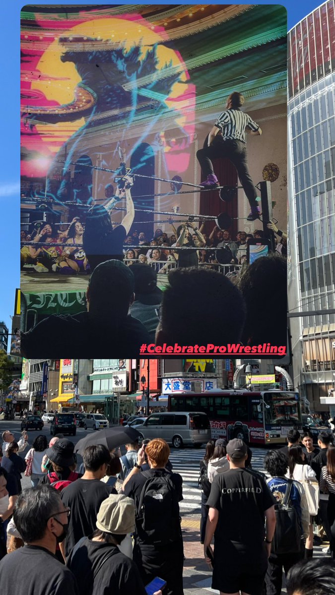 #CelebrateProWrestling 

いつか東京に戻るのをとても楽しみにしています。ここは私のお気に入りの場所です。本当の友達を作って文化を楽しむのはとても楽しいです

みんな幸せ、私もとても幸せです！

インスピレーションとモチベーション