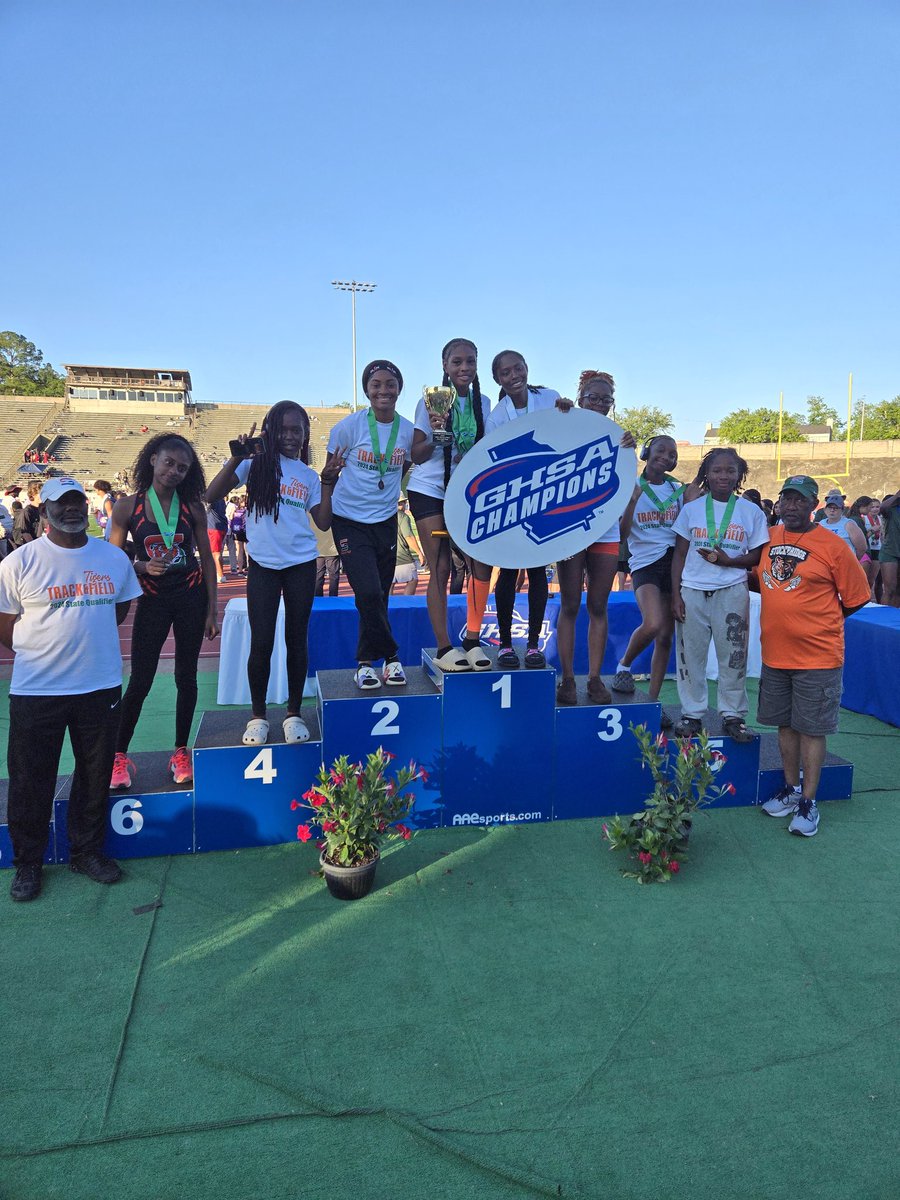 Stockbridge High School Girls Track GHSA State 4A 4th Place Finish
@coachbyrd6 @DrJamesT @AthleticsHenry @HDHSports @HenryCountyBOE @SHS_HCS @SHS_TIGERTRACK @