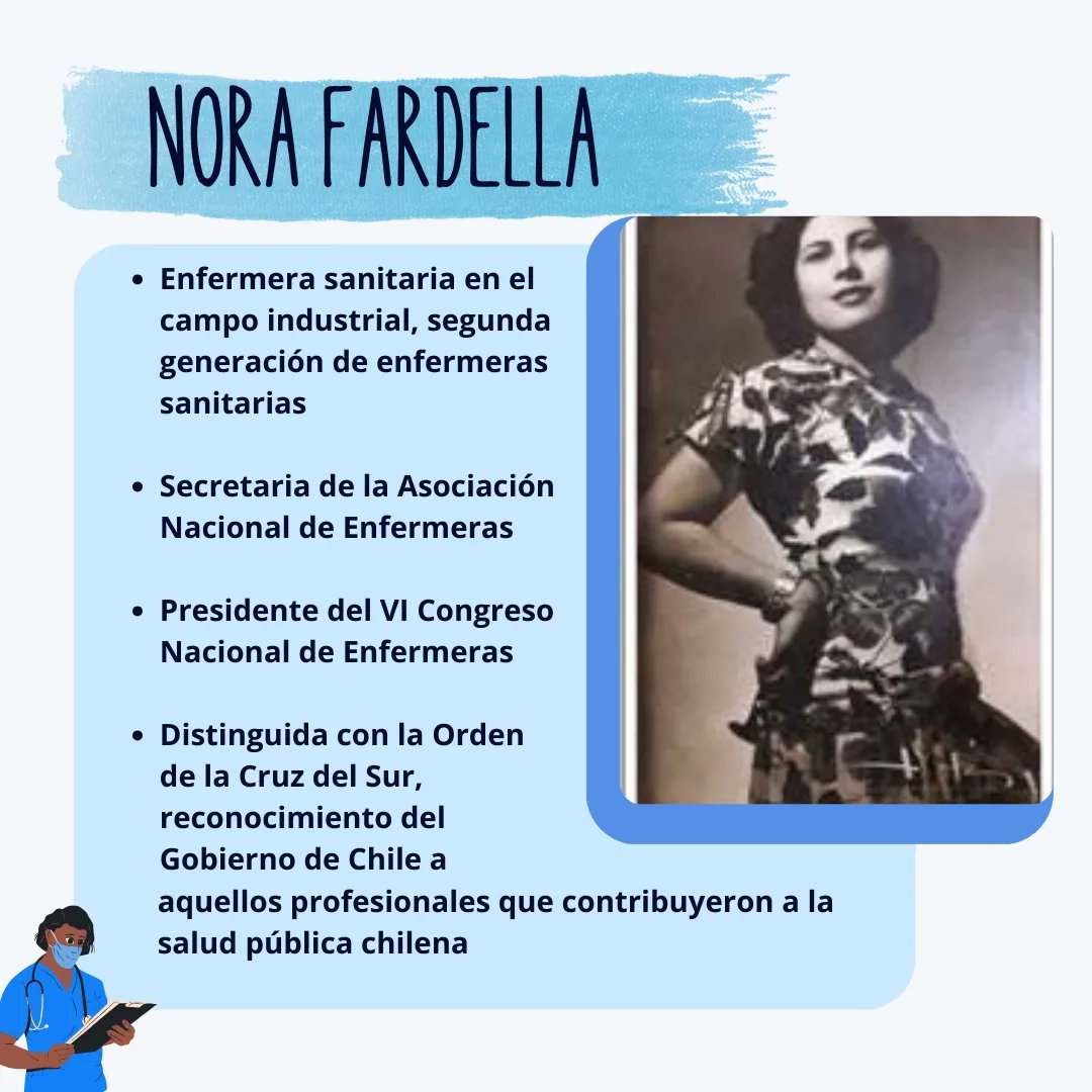 En el día 12 de mayo es el día de la enfermería y queremos conmemorar este día recordando algún exponentes nacionales de Chile 🥳
Esperemos que todos los enfermeros y futuros enfermeros tengan un lindo día 💕
#enfermeras #rnao #bspo #uch