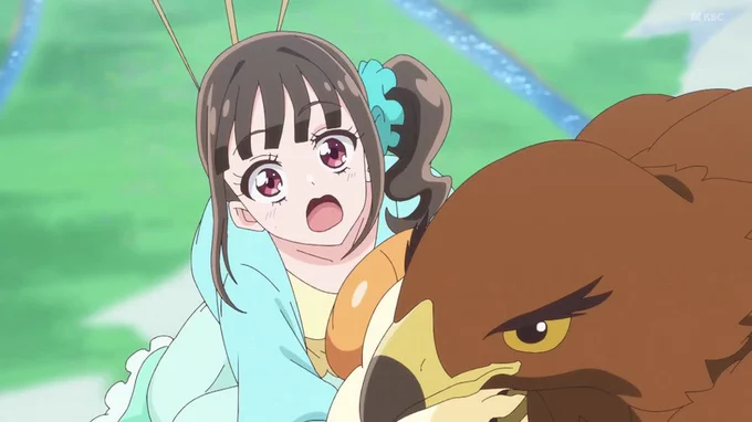 絶滅した動物が独自進化してる世界なのか・・!  #precure