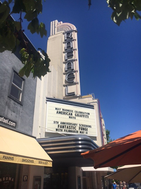 Good to be back in San Rafael! Looking forward to tonight's screening of @FantasticFungi at @cafilminstitute!