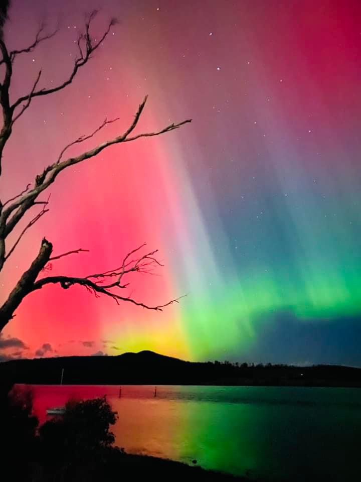 #Aurora sighting 😊 Last night, click from Tasmania