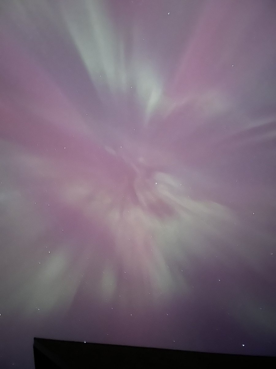 Aurora Borealis last night in the southern Black Hills, unbelievable…