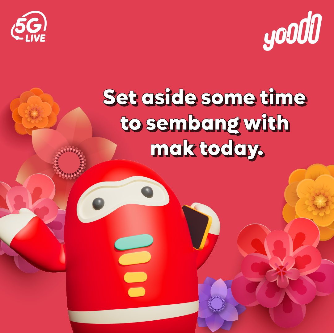 Bila last you all spill some tea dengan your mum? Sempena Hari Ibu, jom sembang panjang-panjang 👀 

#yoodo #yoodoyou #HappyMothersDay
