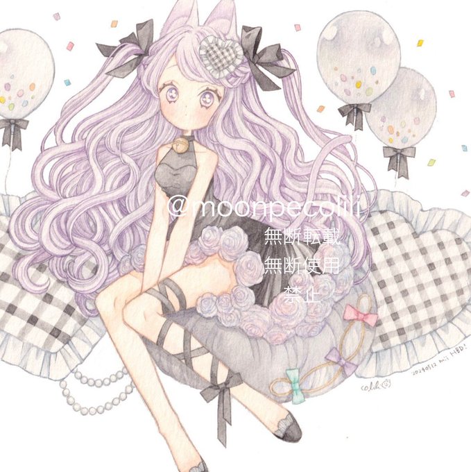 「bell ribbon」 illustration images(Latest)