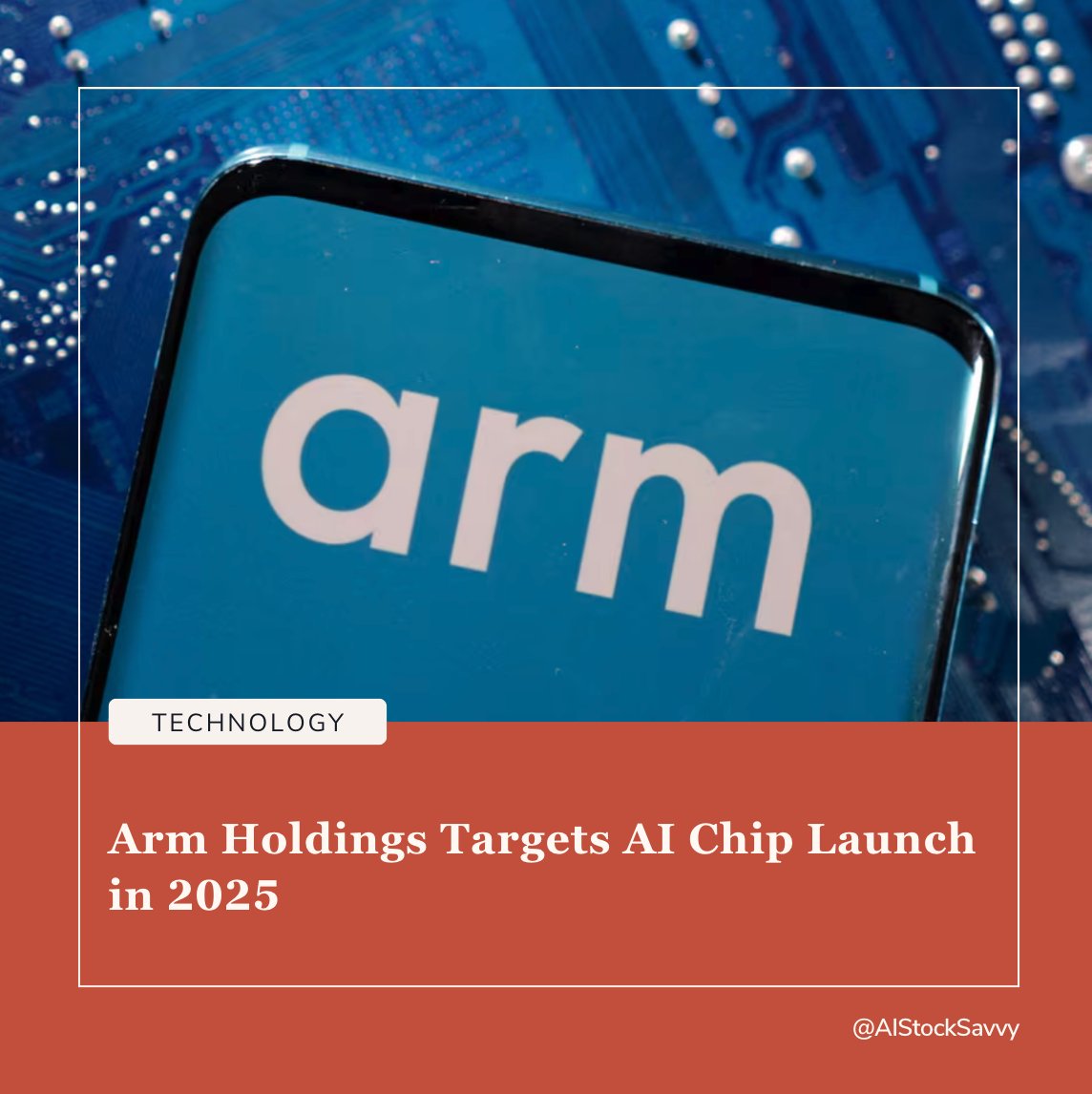 📣 JUST IN: $ARM Arm Holdings Sets Sight on AI Chip Market by 2025 - Nikkei $TSM $NVDA $AMD $INTC $AAPL $MSFT $META $MU $SMCI $ALAB $AVGO $MRVL 👉 Key Highlights: 📍 Arm Holdings to develop AI chips, targeting a 2025 launch. 📍 Initial development funded by Arm and SoftBank,…