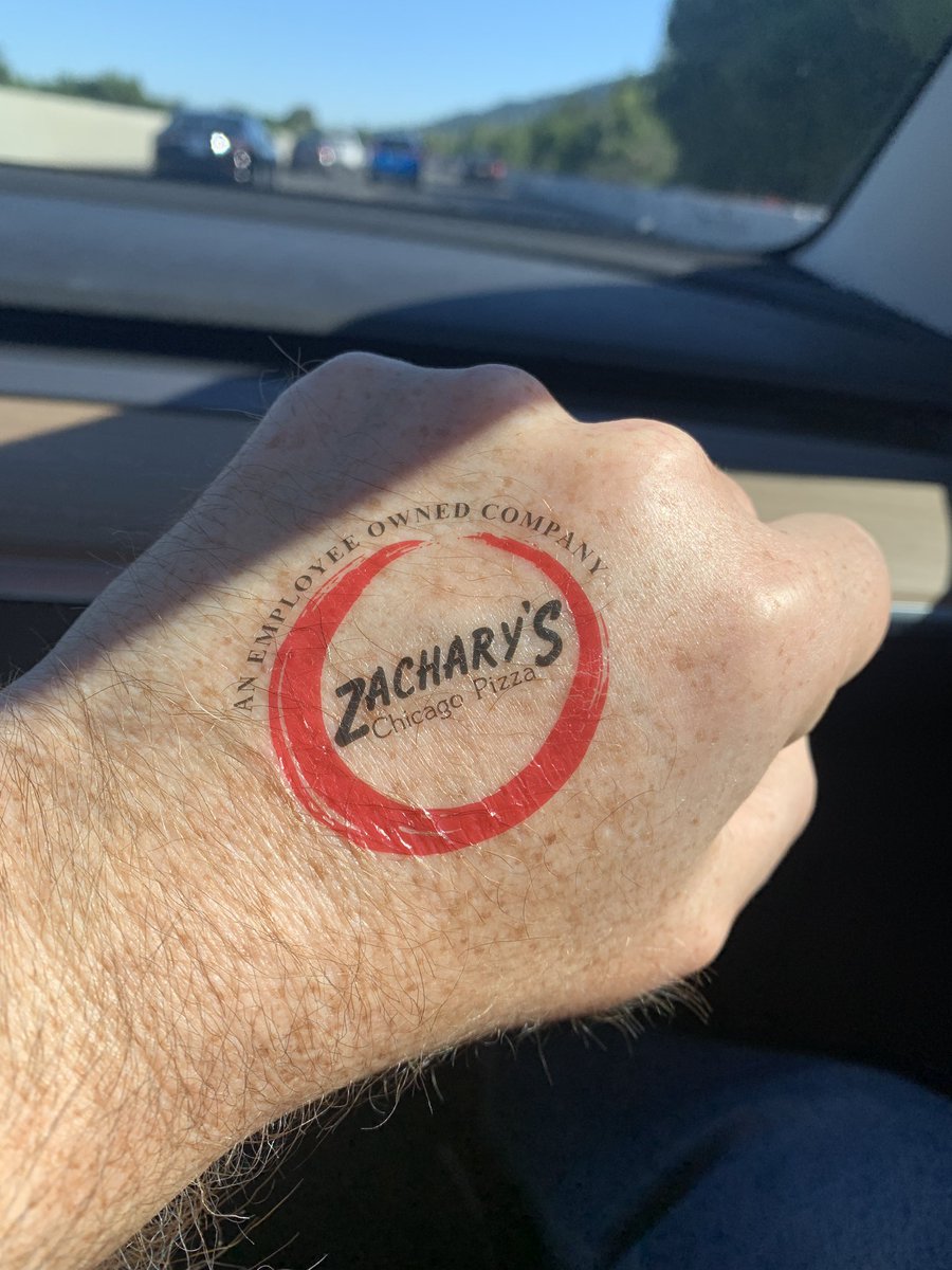 ScarPixel's tweet image. Picked up some half-baked @ZacharysPizza and had to nab a tattoo 🍕❤️