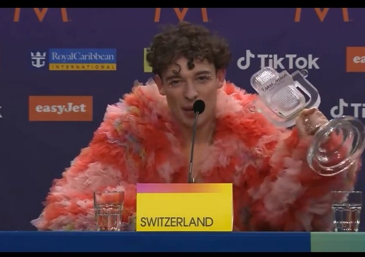 'I broke the code and I broke the trophy, the trophy can be fixed, maybe the Eurovision needs a bit of fixing too..' - Nemo.