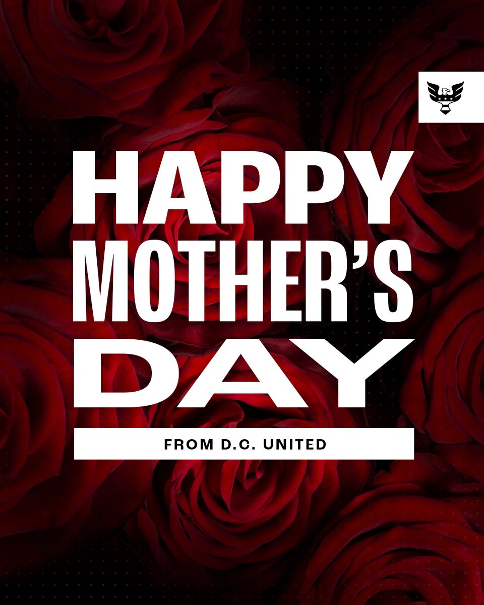 Happy Mother's Day from all of us at D.C. United! 🖤❤️