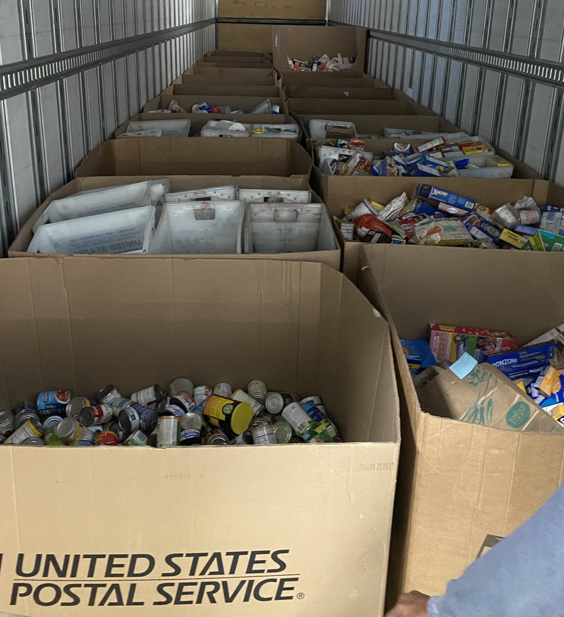 First delivery!!! Full truckload of donations! #StampOutHunger #IslandHarvest #Thankyou #longisland