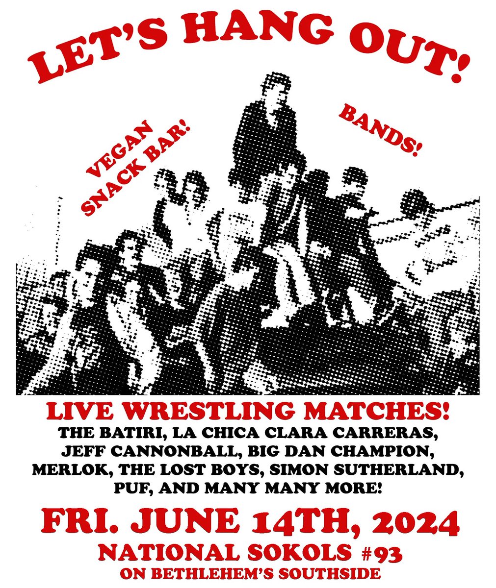 Just about one month away from our return to Sokols - LET’S HANG OUT on June 14th! Tickets on sale NOW @ merchbin.net and you know they always sell out!
