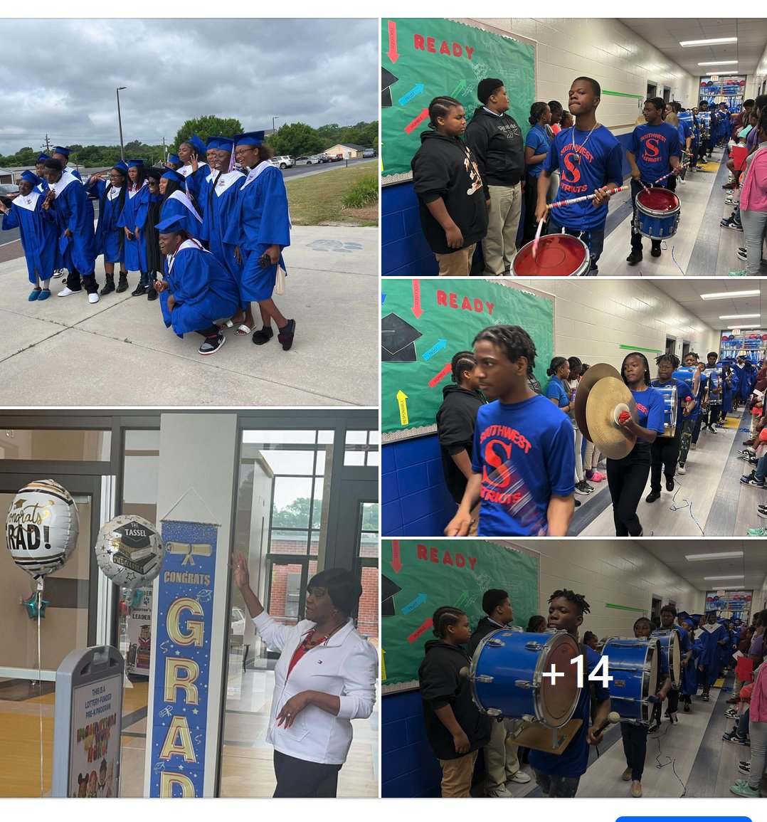 The senior walk was so much fun!!! Congrats to the Southwest Class of 2024!!!
#southwesthighschool #Built4Bibb #WildcatWay