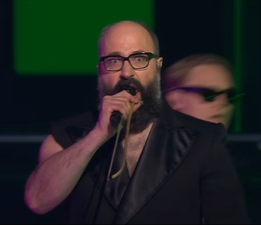 DeadlyBot_'s tweet photo. Hey Vsauce Michael Here
 #Eurovision https://t.co/HxHX0qV8s8