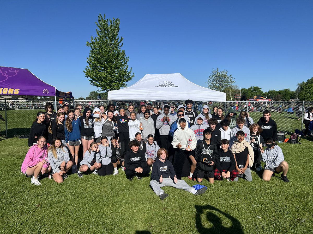 MMS Track & Field (@marlowe_track) on Twitter photo What a day for the Marlowe Mustangs! What a day for the Marlowe Mustangs!
