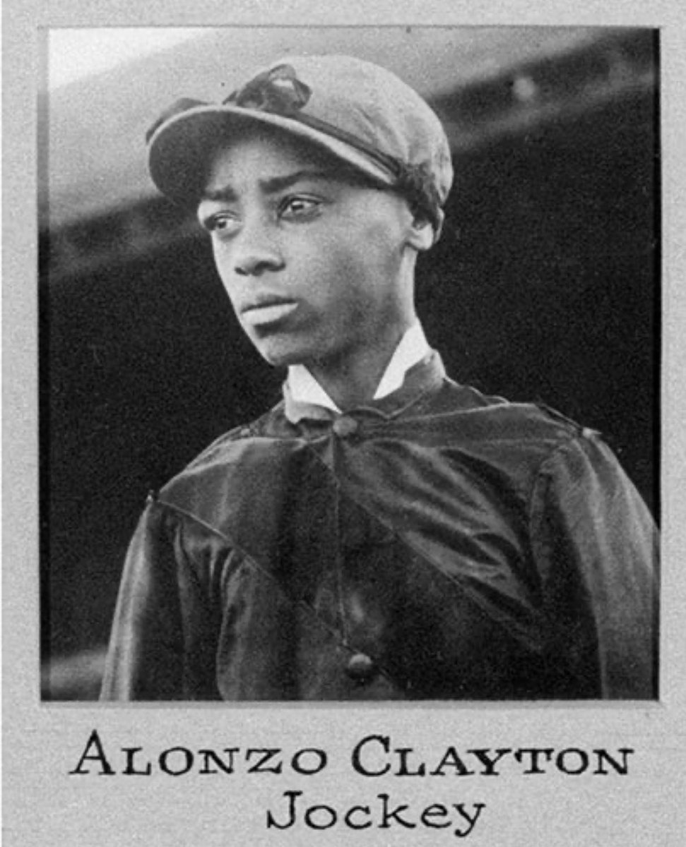 May 11, 1892

Alonzo 'Lonnie' Clayton, Won the Kentucky Derby in 1892 at age fifteen. This made him the youngest jockey in history to ever win the Derby.

#AmericanHistory
#BlackHistory

explorekyhistory.ky.gov/items/show/315….