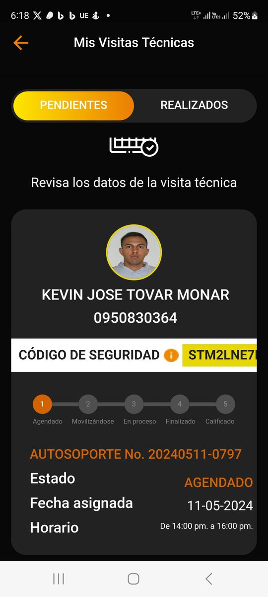 Mitchelrivera24's tweet photo. @NetlifeEcuador me programan para una visita hoy sábado a las 12 am les escribo por que nunca llegaron y luego me programan de 3 a 4 la visita hasta la fecha llega el técnico que programaron me parece un burla por que tengo cosas que hacer https://t.co/KyarWgvI7c