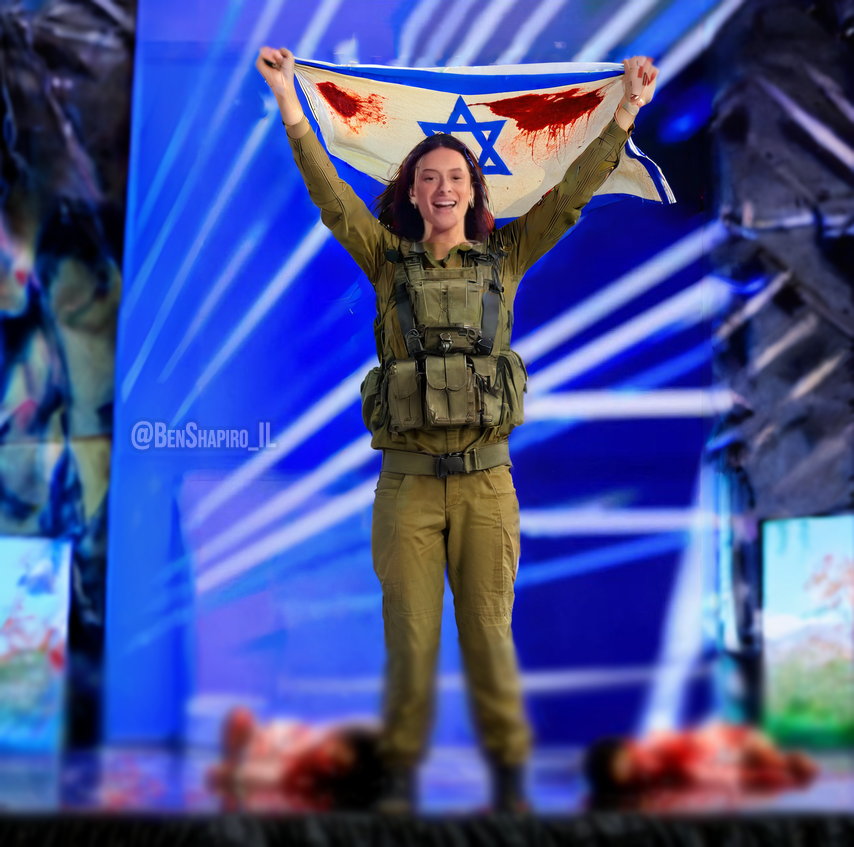 Am Yisrael Chai #Eurovision2024 #IsraeliNewNazism
