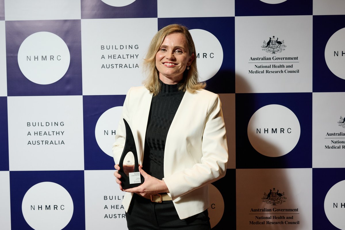 Congratulations to @alta_schutte, of @unsw and @georgeinstitute, for receiving the 2023 NHMRC Fiona Stanley Synergy Grant Award for her research into solving Australia’s hypertension treatment problem. Read more on our website: ow.ly/pe3n50Rvljy #NHMRCawards
