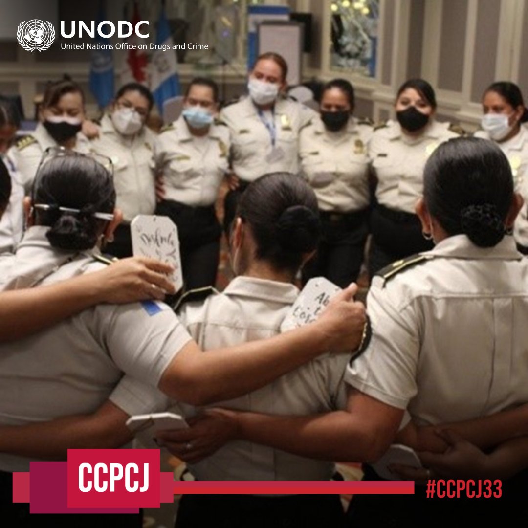 En la mayoría de los países, las mujeres representan menos del 20% de la fuerza laboral policial. UNODC llama a renovar esfuerzos para garantizar igual representación de mujeres en la policía. Más información [EN]: ow.ly/iO6O50QszHJ #CCPCJ33