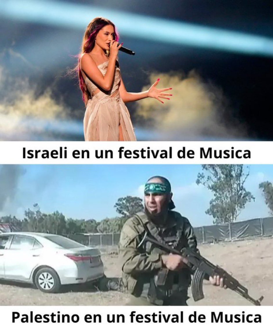 Nada más que añadir. #Israel #Palestine #Eurovision2024