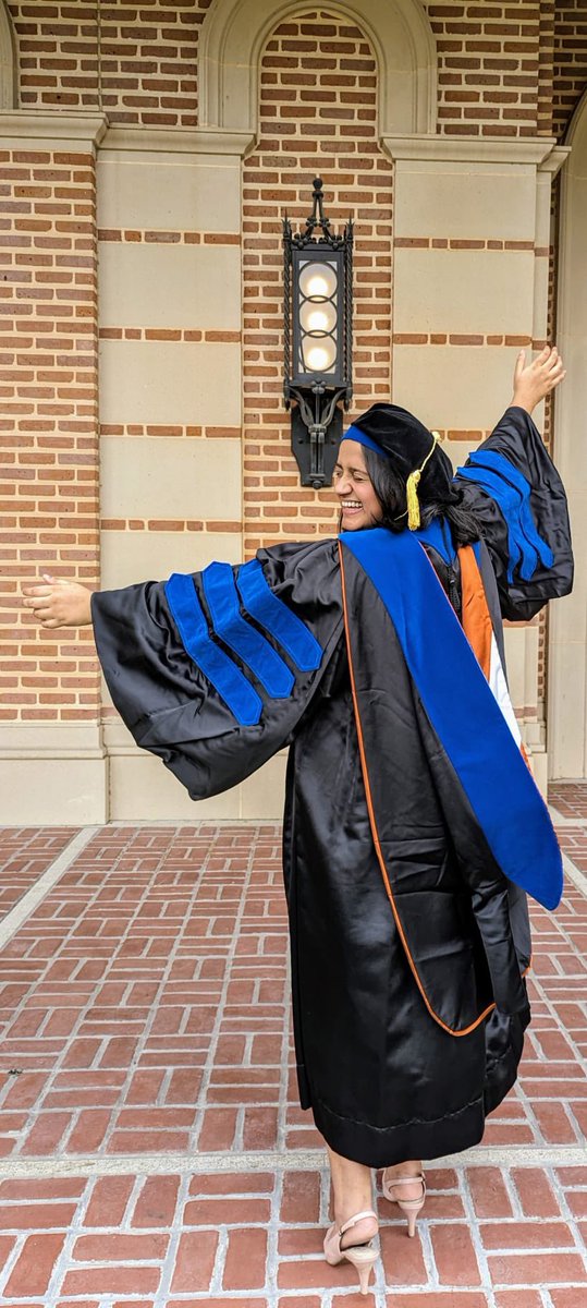 Officially #PhDone. I would be lying if I said every day was easy, but I have truly enjoyed every moment of it! For whatever else comes down the road- I am forever grateful for this leg of the journey 🙌🏼