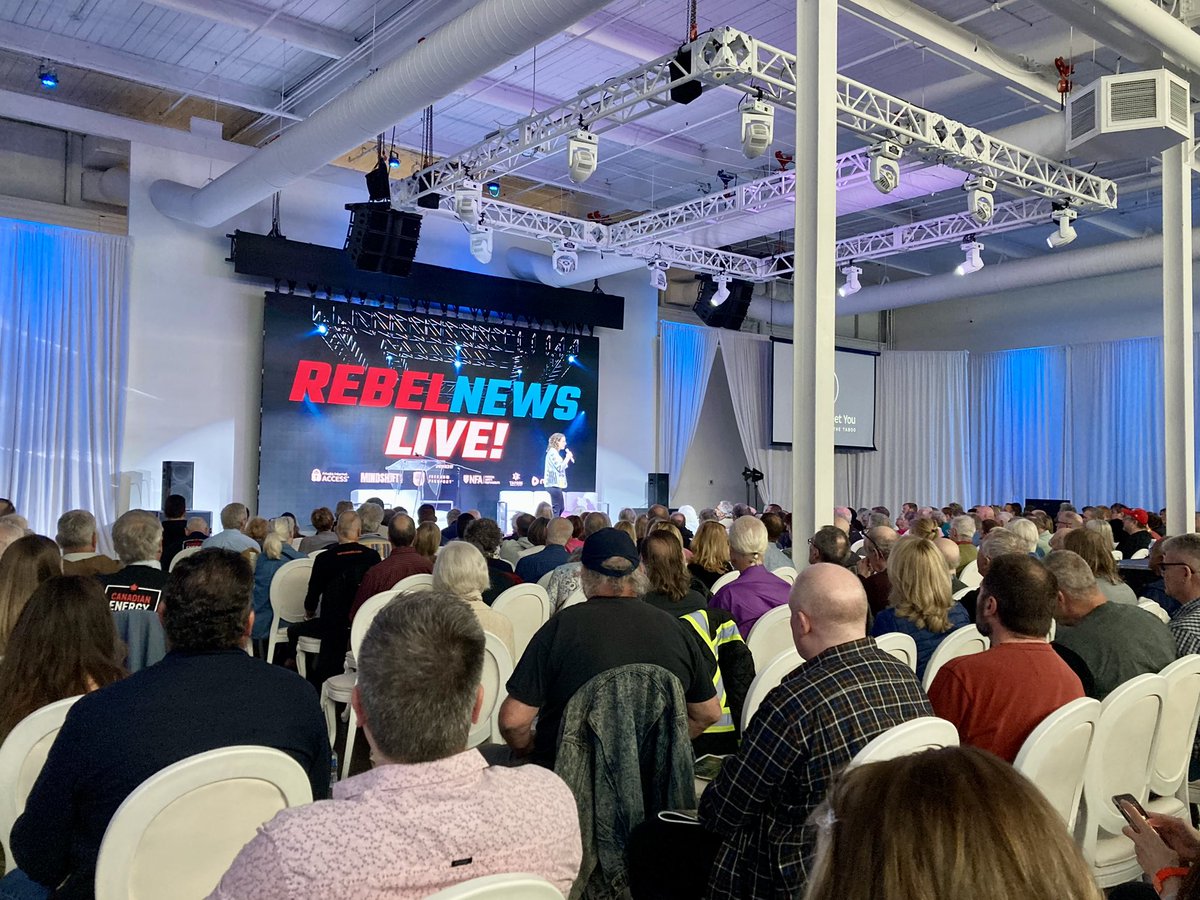 Great to speak about preventing euthanasia and encouraging hope at Rebel News LIVE! Toronto 2024. Thanks to @ezralevant and @SheilaGunnReid for the opportunity to speak to such a passionate audience committed to life, freedom, and the good of our country. @RebelNewsOnline 🇨🇦