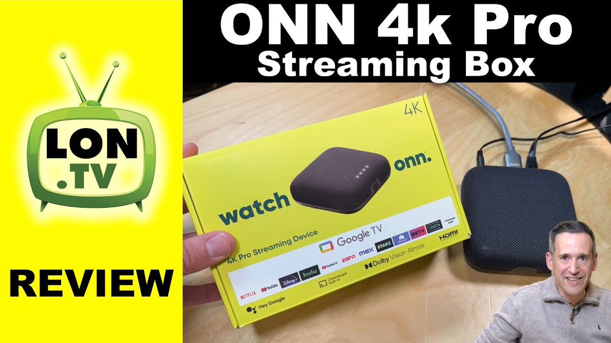 Check out my latest video: Walmart Onn 4k Pro Google TV Streaming Box Review buff.ly/3WBP4fQ