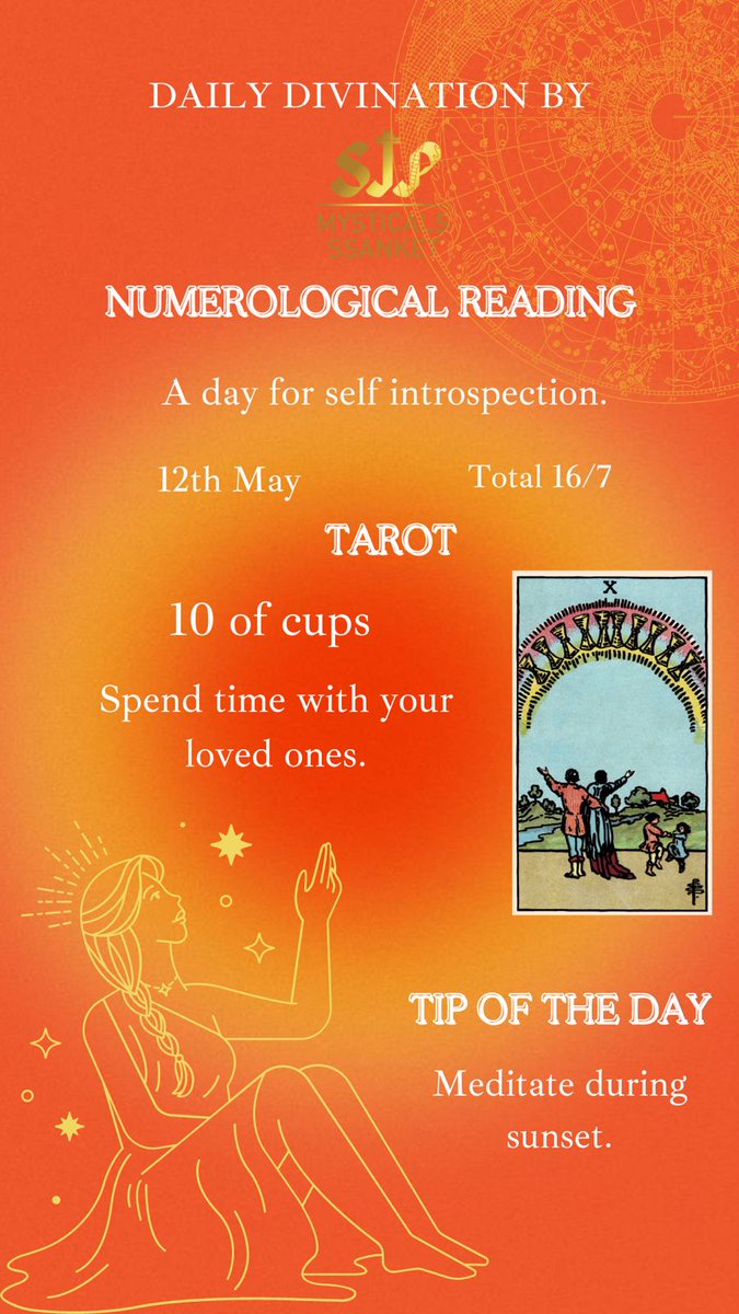 Today's reading!! 
Numerology, tarot and tip of the day.

For personalized reading DM / Contact me.

#SsanketJayantPopat
#Ssanket
#tarotreading
#numerology
#tipoftheday
#spirituality
#innerwork
#innerpeace
#spiritualreading