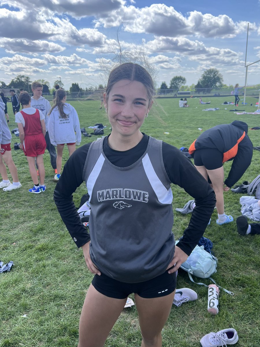MMS Track & Field (@marlowe_track) on Twitter photo With a time of 28.96 seconds, Clara is heading to state for the 200m dash. 
She also qualified in long jump with a distance of 4.75 meters. 
Nice Job, Clara! With a time of 28.96 seconds, Clara is heading to state for the 200m dash. 
She also qualified in long jump with a distance of 4.75 meters. 
Nice Job, Clara!