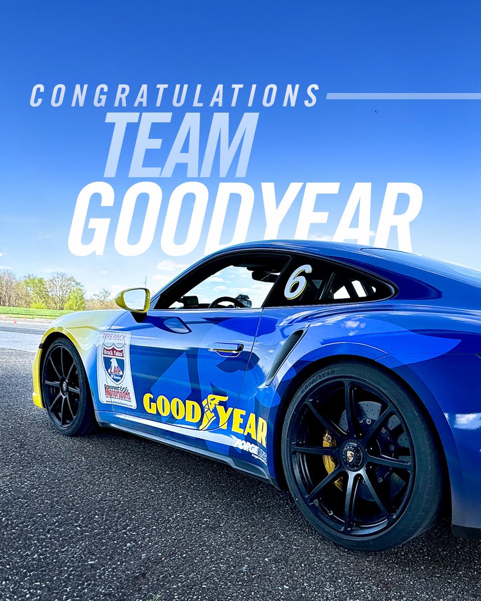 Goodyear tweet media