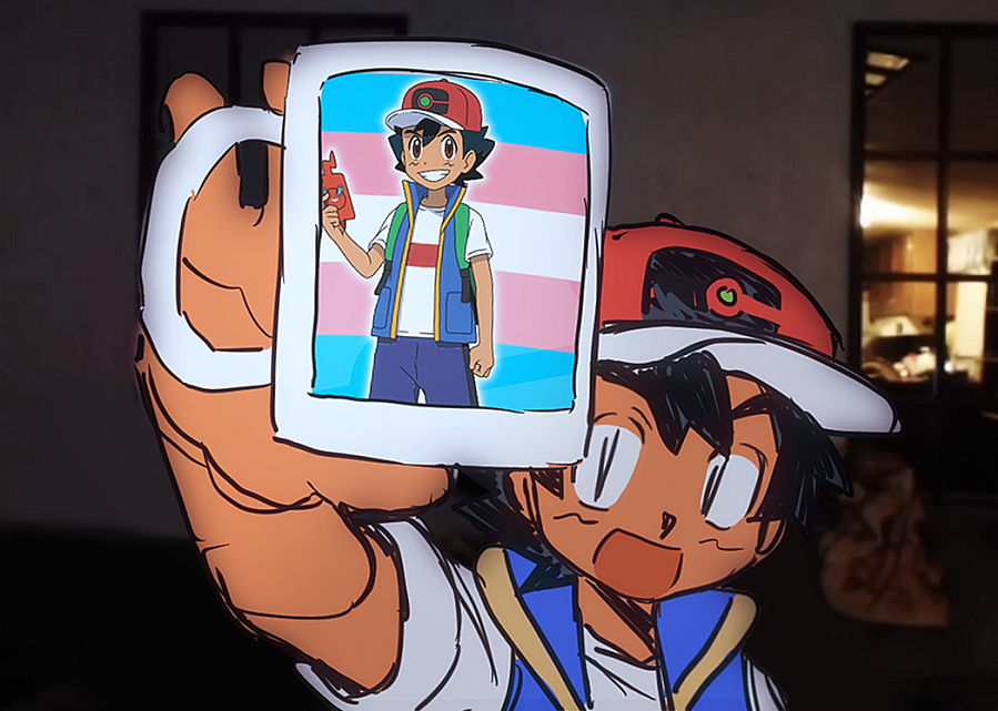 Ash with the transgender ash cup